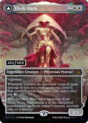 Elesh Norn (Serial Numbered) card from March of the Machine