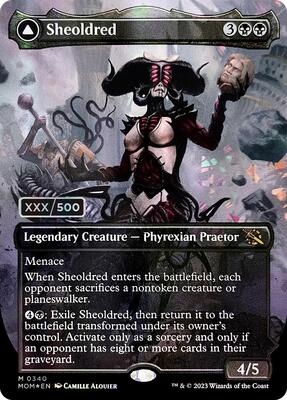 Sheoldred (Serial Numbered) card from March of the Machine
