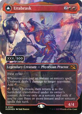 Urabrask (Serial Numbered) card from March of the Machine