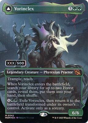 Vorinclex (Serial Numbered) card from March of the Machine