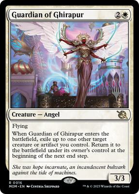 Guardian of Ghirapur card from Promo Pack: March of the Machine