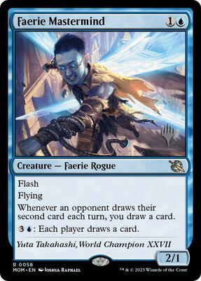 Faerie Mastermind card from Promo Pack: March of the Machine