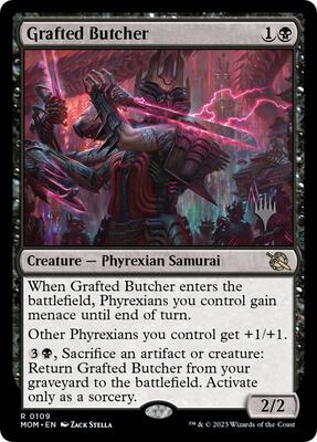 Grafted Butcher card from Promo Pack: March of the Machine