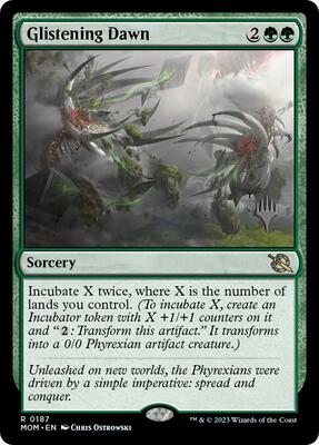 Glistening Dawn card from Promo Pack: March of the Machine