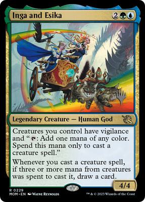 Inga and Esika card from Promo Pack: March of the Machine