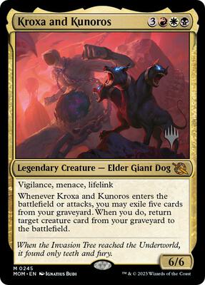 Kroxa and Kunoros card from Promo Pack: March of the Machine
