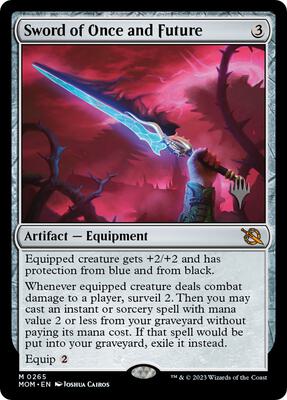 Sword of Once and Future card from Promo Pack: March of the Machine