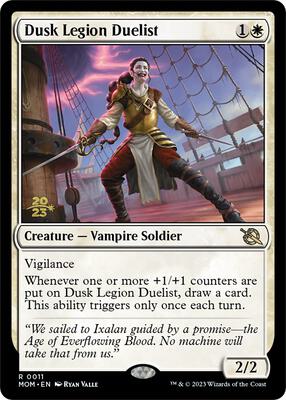 Dusk Legion Duelist card from Prerelease Cards