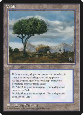 Veldt card from Ice Age