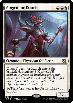 Progenitor Exarch card from Prerelease Cards