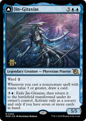 Jin-Gitaxias card from Prerelease Cards