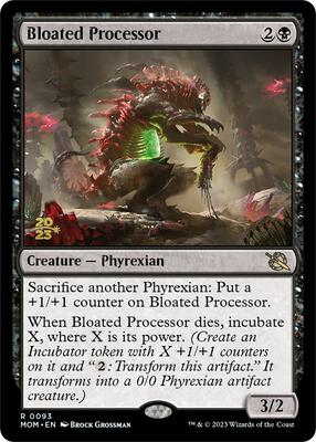Bloated Processor card from Prerelease Cards