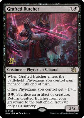 Grafted Butcher card from Prerelease Cards