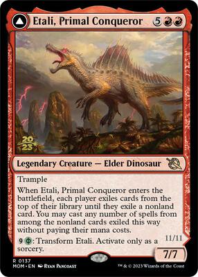 Etali, Primal Conqueror card from Prerelease Cards