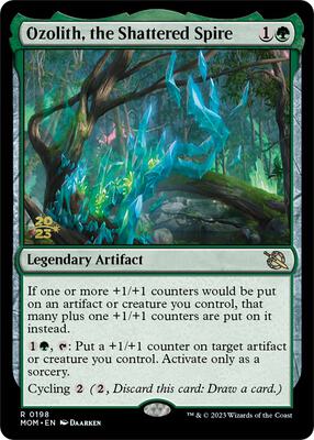 Ozolith, the Shattered Spire card from Prerelease Cards