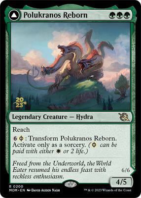 Polukranos Reborn card from Prerelease Cards