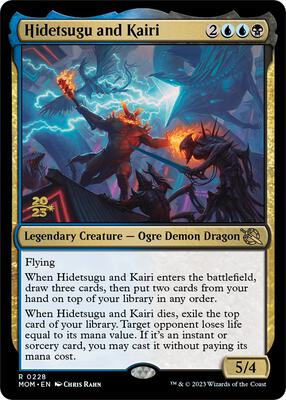 Hidetsugu and Kairi card from Prerelease Cards