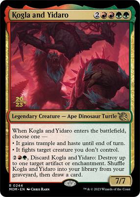 Kogla and Yidaro card from Prerelease Cards
