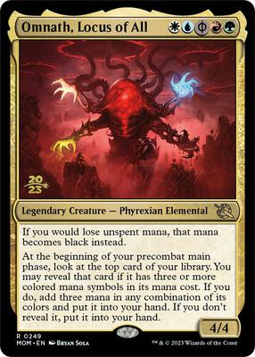 Omnath, Locus of All card from Prerelease Cards