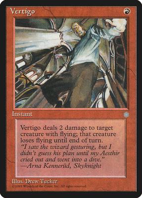 Vertigo card from Ice Age