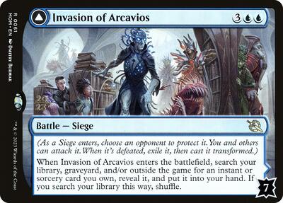 Invasion of Arcavios card from Prerelease Cards