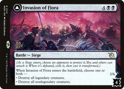 Invasion of Fiora card from Prerelease Cards