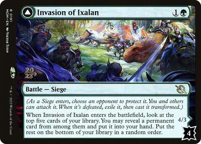 Invasion of Ixalan card from Prerelease Cards