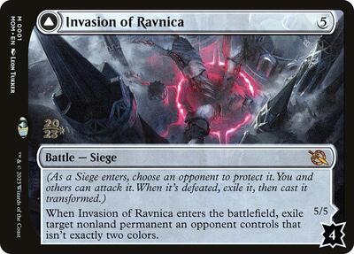 Invasion of Ravnica card from Prerelease Cards