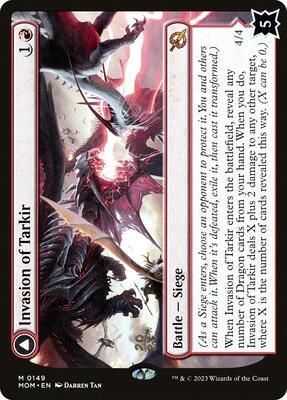 Invasion of Tarkir card from Prerelease Cards