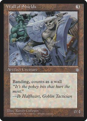 Wall of Shields card from Ice Age