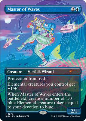Master of Waves card from Secret Lair Drop Series