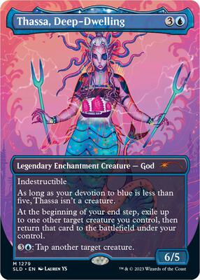 Thassa, Deep-Dwelling card from Secret Lair Drop Series