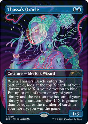 Thassa's Oracle card from Secret Lair Drop Series