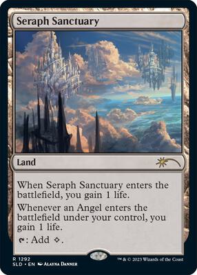 Seraph Sanctuary card from Secret Lair Drop Series