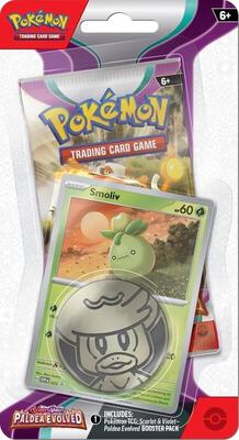 Paldea Evolved Single Pack Blister [Smoliv] card from SV02: Paldea Evolved