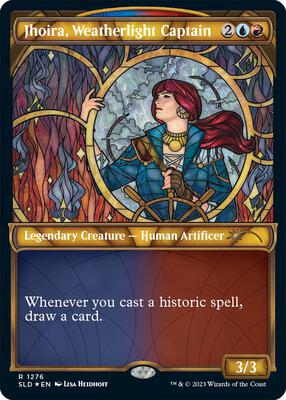 Jhoira, Weatherlight Captain (Halo Foil) card from Secret Lair Drop Series