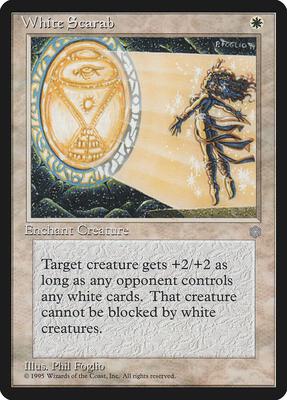 White Scarab card from Ice Age
