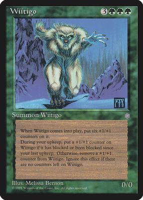 Wiitigo card from Ice Age