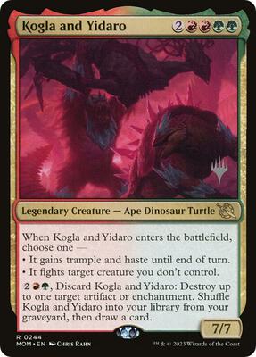 Kogla and Yidaro card from Promo Pack: March of the Machine