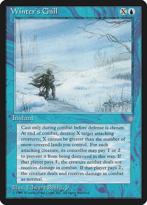 Winter's Chill card from Ice Age