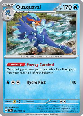 Quaquaval - 054/198 card from Deck Exclusives