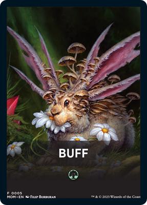 Buff Theme Card card from March of the Machine