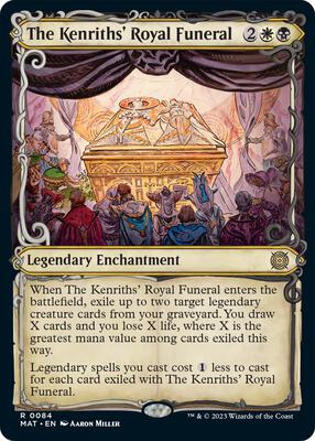 The Kenriths' Royal Funeral (Showcase) card from March of the Machine: The Aftermath