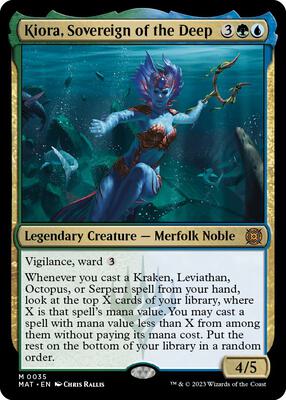 Kiora, Sovereign of the Deep card from March of the Machine: The Aftermath