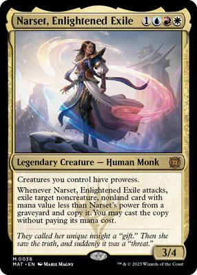 Narset, Enlightened Exile card from March of the Machine: The Aftermath
