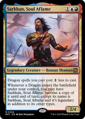 Sarkhan, Soul Aflame card from March of the Machine: The Aftermath