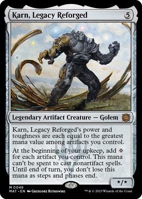 Karn, Legacy Reforged card from March of the Machine: The Aftermath