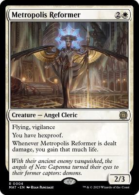 Metropolis Reformer card from March of the Machine: The Aftermath