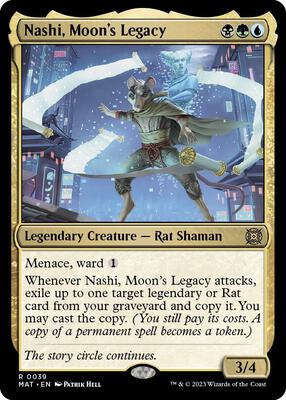 Nashi, Moon's Legacy card from March of the Machine: The Aftermath
