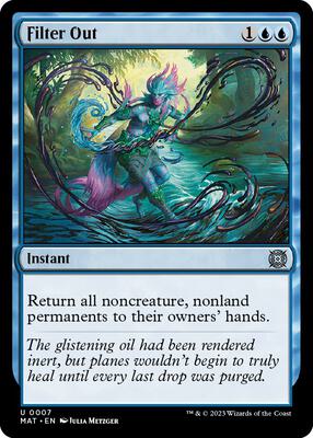 Filter Out card from March of the Machine: The Aftermath